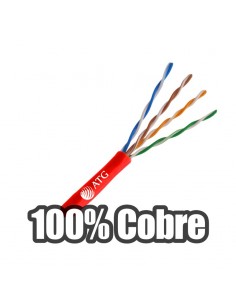 Ficha Conector Rj45 x 100 Unidades 8 Contactos para Crimpear